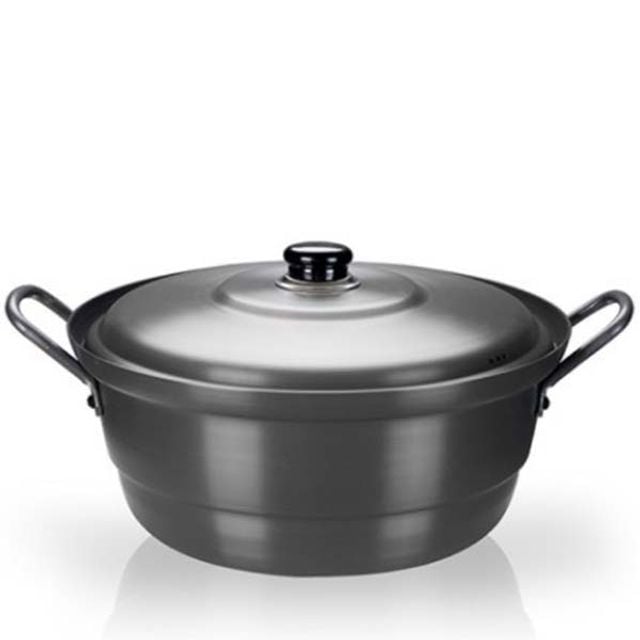 국솥 경질 냄비 찜솥 찜냄비 튀김 곰솥 뚜껑없음 39cm - 상품 이미지