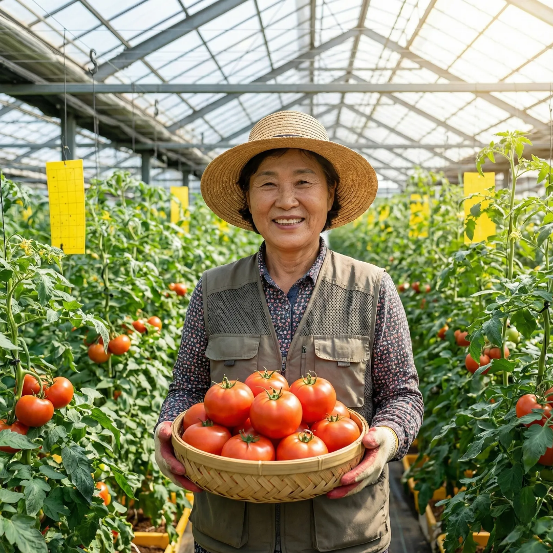 농장직송 국내산 완숙 찰토마토 새콤달콤 빨간 재구매율 높은 토마토 1kg 3kg 5kg - 상품 이미지