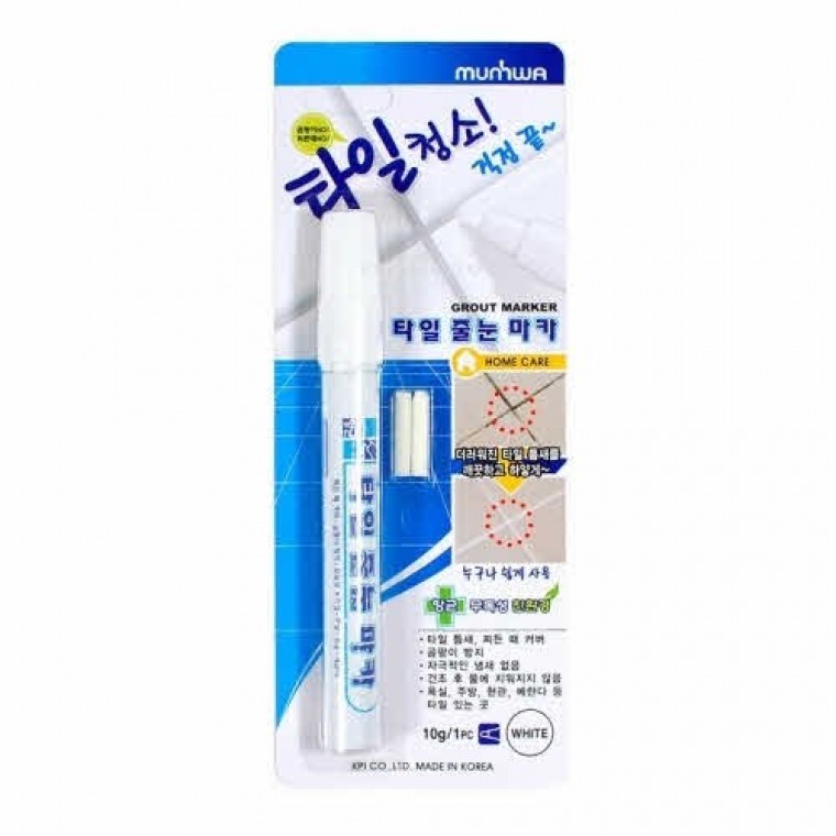 문화연필 타일줄눈 마카(리필2개포함) / 펜형식 / 32232 - 상품 이미지