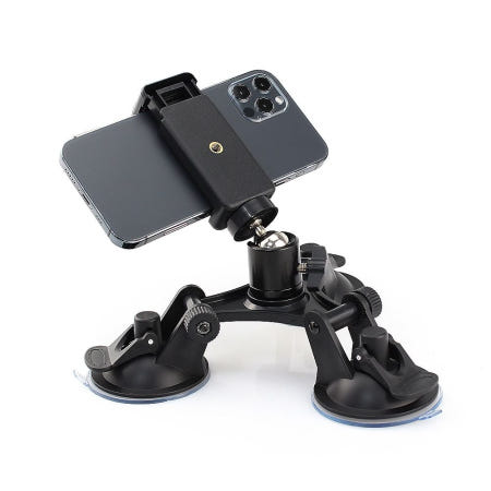 [프리지아] 자동차 흡착 휴대폰 유리 거치대 주행 운전 영상 촬영 고정 스탠드 썬루프 카카오tv 모바일