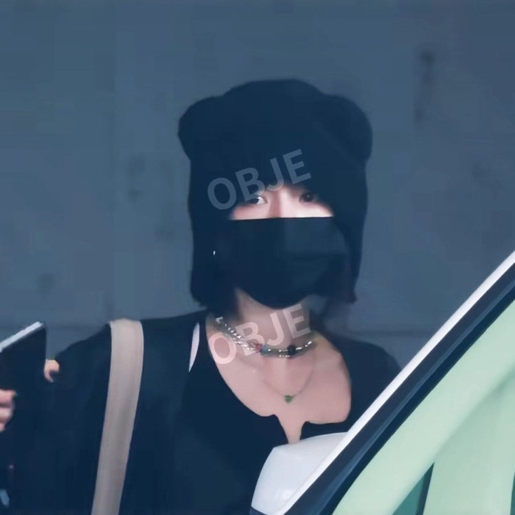 어부 모자 여성 곰돌이 니트 모자 겨울 귀덮개 - 상세 이미지 5