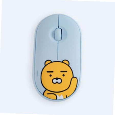 블루투스마우스 카카오프렌즈 무소음 무선 마우스 - 헬로 라이언
