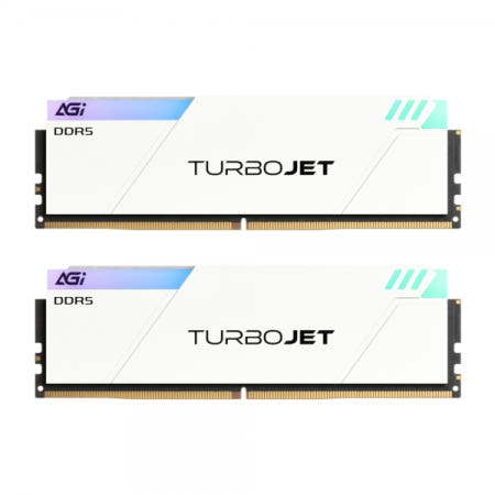 AGI DDR5-6000 CL30 TURBOJET UD858 RGB 화이트 패키지 서린 (32GB(16Gx2))
