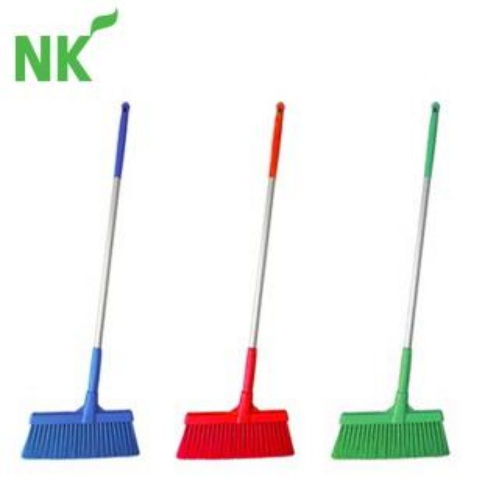 빗자루 빨강 1개 29x75cm 재질 PP+PBT+AL 쓰레받이 - 상품 이미지