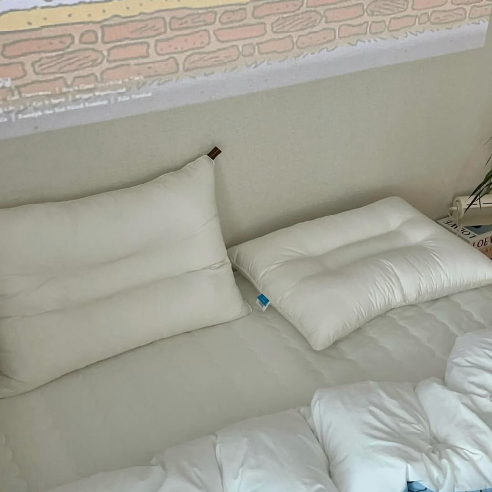 원적외선(FIRAYTEX) 목 어깨 편한 기능성 수면 숙면 통째로 빨아쓰는 경추베개 - 상세 이미지 5