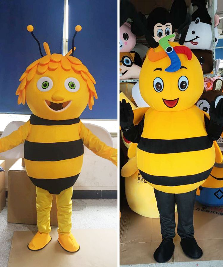 꿀벌 인형탈 의상 코스프레 박람회 마스코트 - 상세 이미지 3