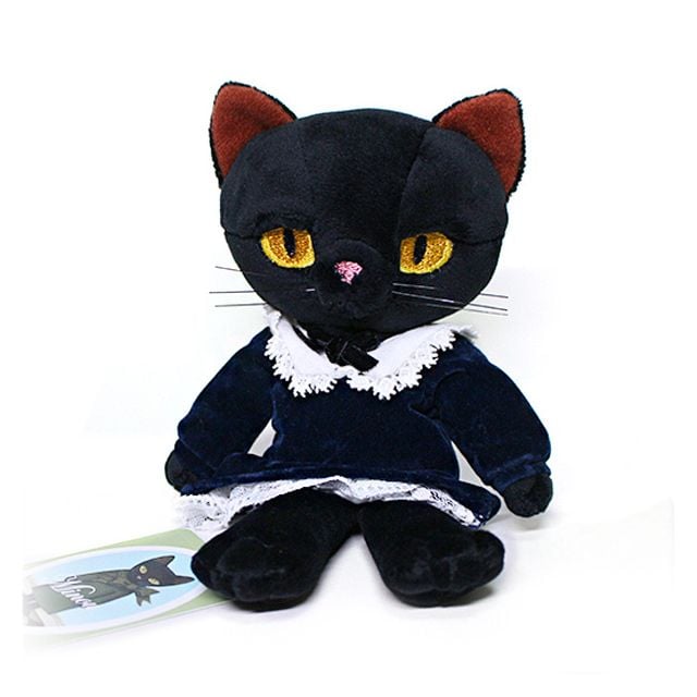 미누 인형 S 블루드레스 18cm 검은고양이 레이스 - 상품 이미지