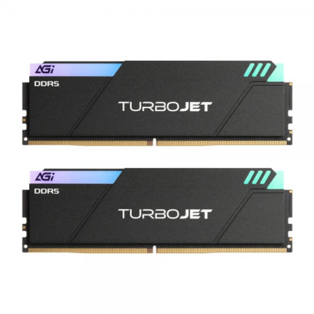 AGI DDR5-6000 CL30 TURBOJET UD858 RGB 블랙 패키지 서린 (32GB(16Gx2))