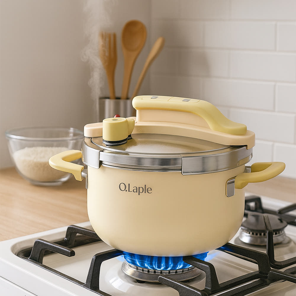 다양한 용량의 압력솥 세트 이미지