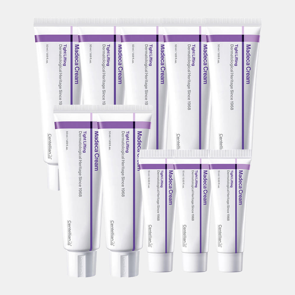 동국제약 센텔리안24 마데카크림 올뉴 타이트리프팅 50ml 7개+15ml 3개 /병풀크림 시카 테카(TECA) 콜라겐 노화 주름개선 안티에이징 보습 탄력에 도움 제품 이미지