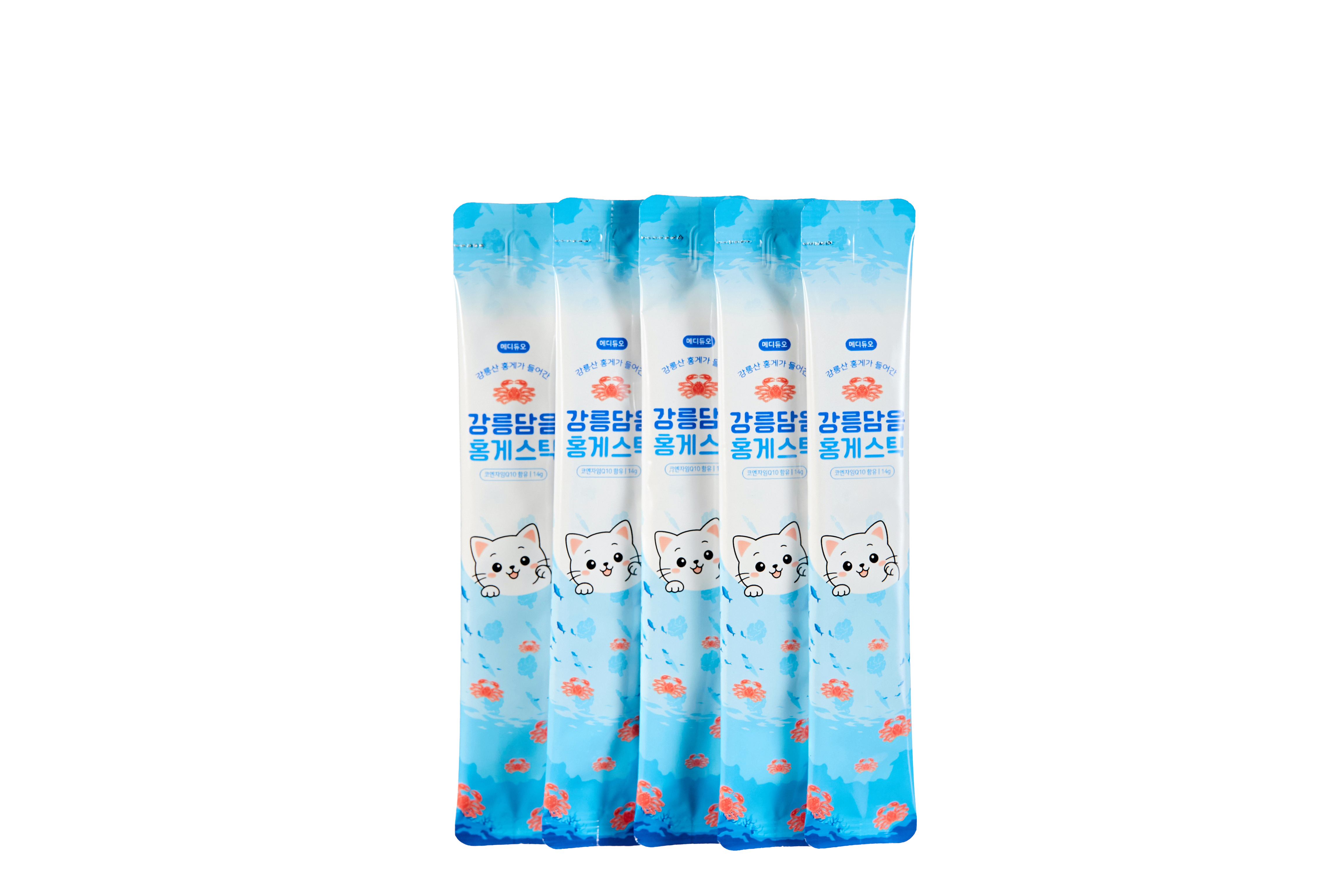 대용량 메디듀오 강릉담음 홍게스틱 짜먹는 고양이 간식 츄르 닭가슴살+연어 60p 이미지 7