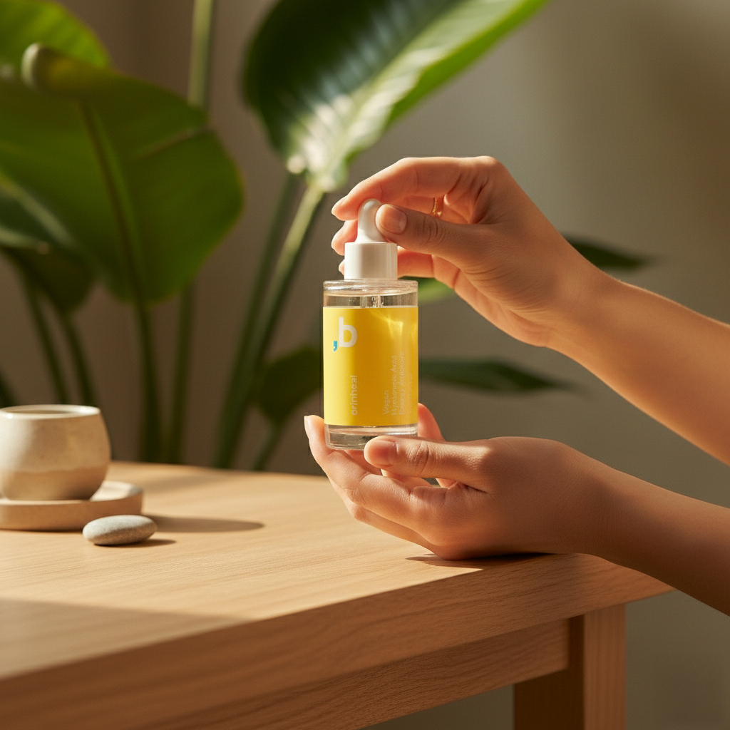 오린힐 비건 히알루론산 에너지 앰플 50ml 리뉴얼 수분 낮 앰플 무향무색소 저자극에센스 이미지 6