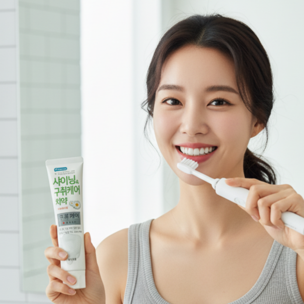 이밸런스 샤이닝 구취케어 유기농허브 비건치약 150g, 10개 - 상세 이미지 2