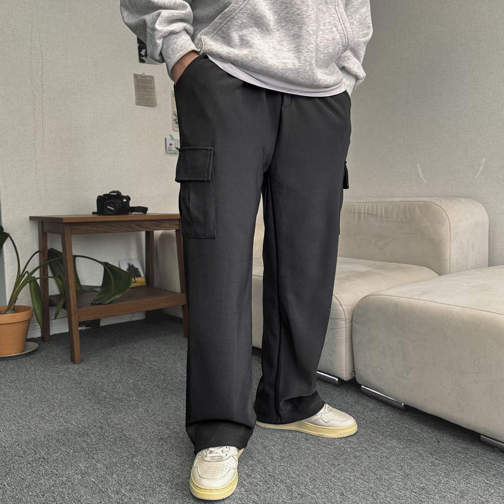 1+1 남자융기모바지 기모카고바지 - 상세 이미지 3