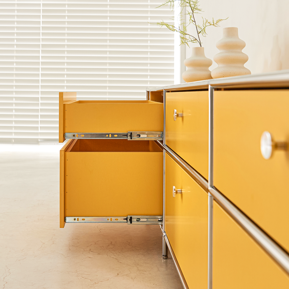 세라썸 미드센츄리 모듈거실장 tv다이서랍장 장식장 낮은 티비선반