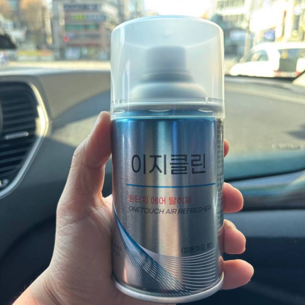 (간편사용) 원터치 차량용 신차 냄새제거 자동차 실내 에어컨 청소 담배 탈취제 - 상세 이미지 4