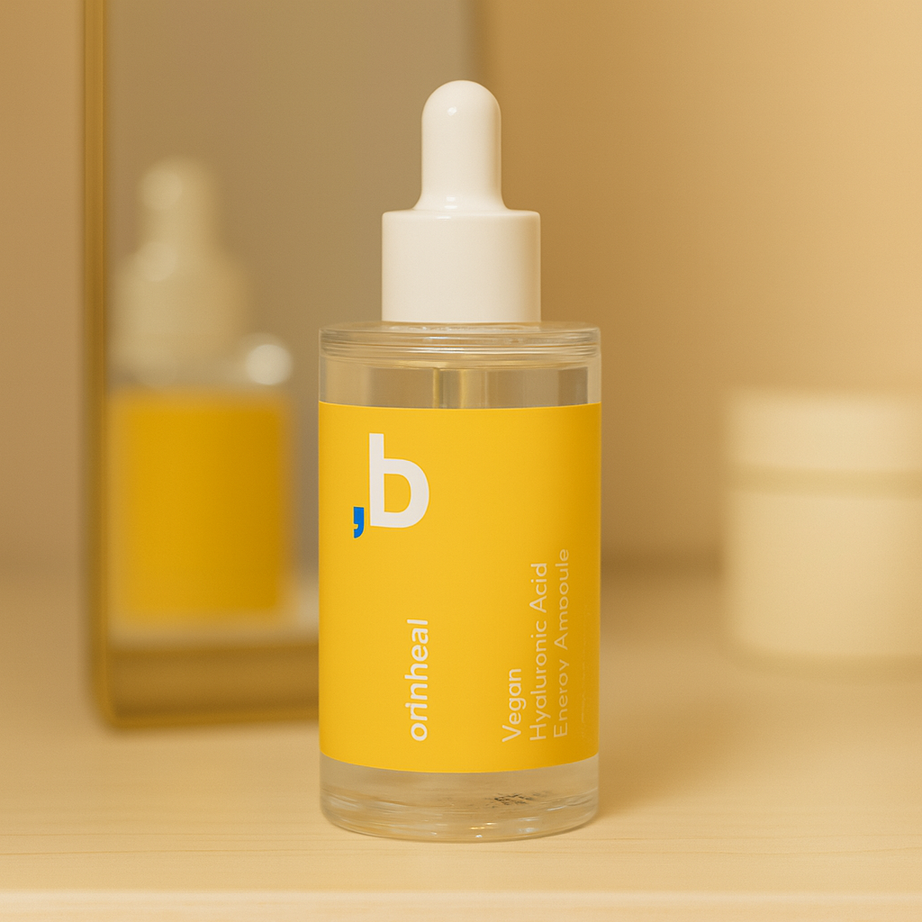 오린힐 비건 히알루론산 에너지 앰플 50ml 리뉴얼 수분 낮 앰플 무향무색소 저자극에센스 - 상품 이미지
