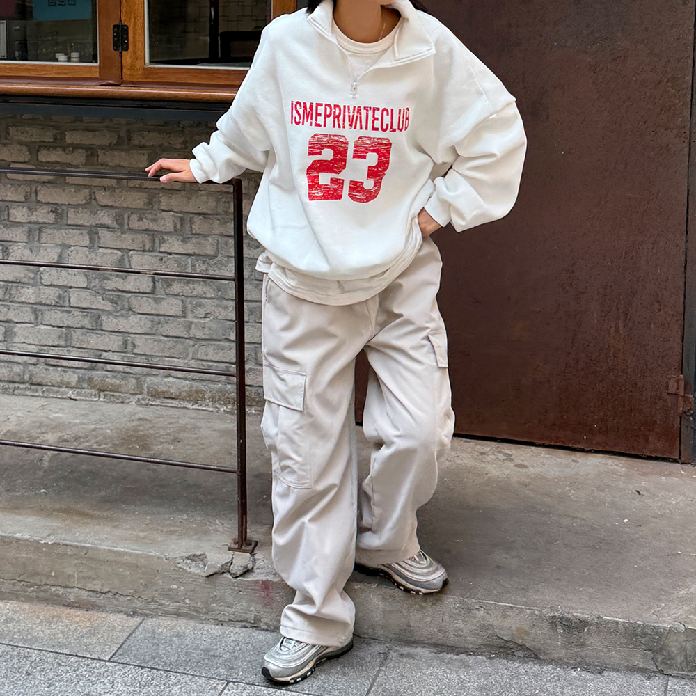 카고기모바지 워크웨어 나일론 와이드카고 팬츠 이미지 7