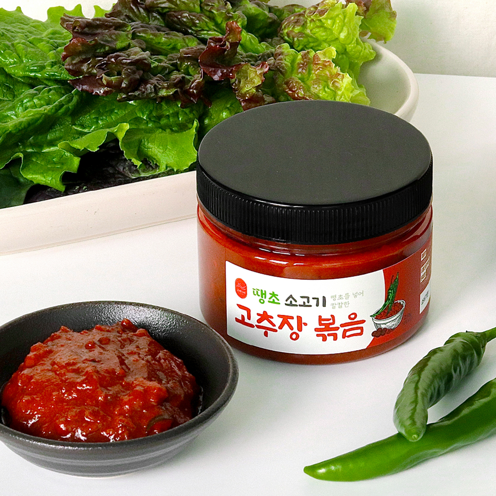 고레시피 땡초 소고기 볶음고추장 고추장볶음 250g, 1개 - 상세 이미지 5