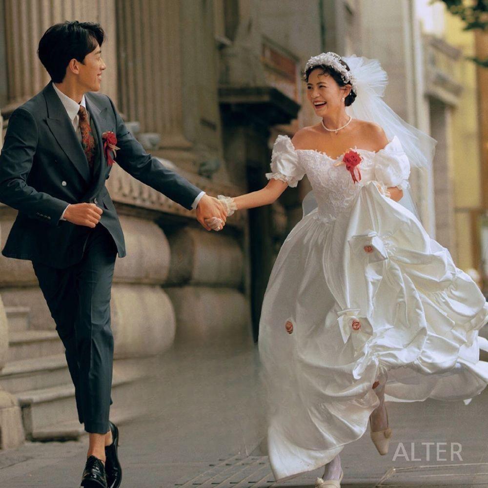 복고웨딩드레스 빈티지 촬영 화보 웨딩 스튜디오 - 상세 이미지 2