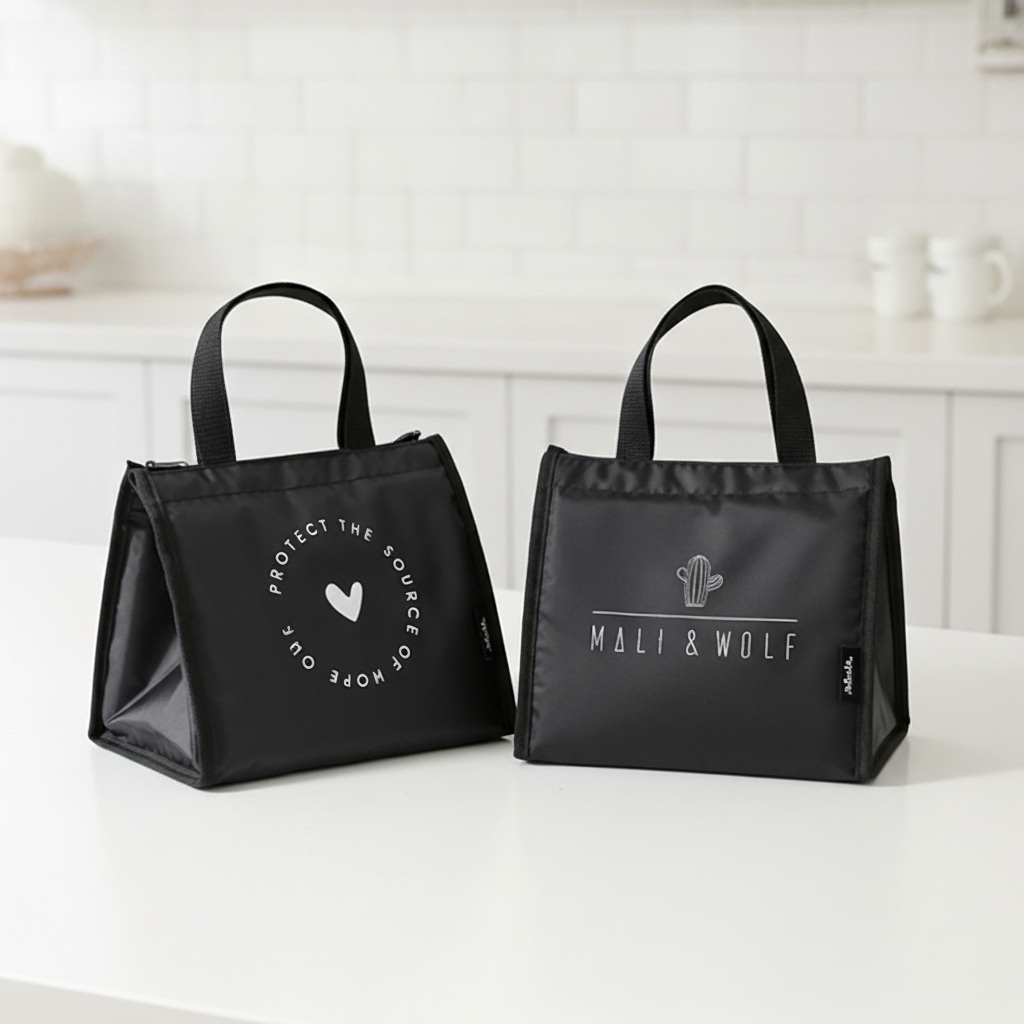 보온보냉가방 직장인 도시락 이유식백 런치백 선인장보냉가방