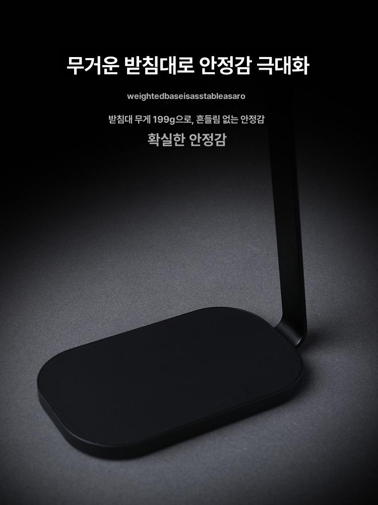 에어팟맥스 헤드셋 헤드폰 스탠드 수납 액세서리 실버 - 상세 이미지 5