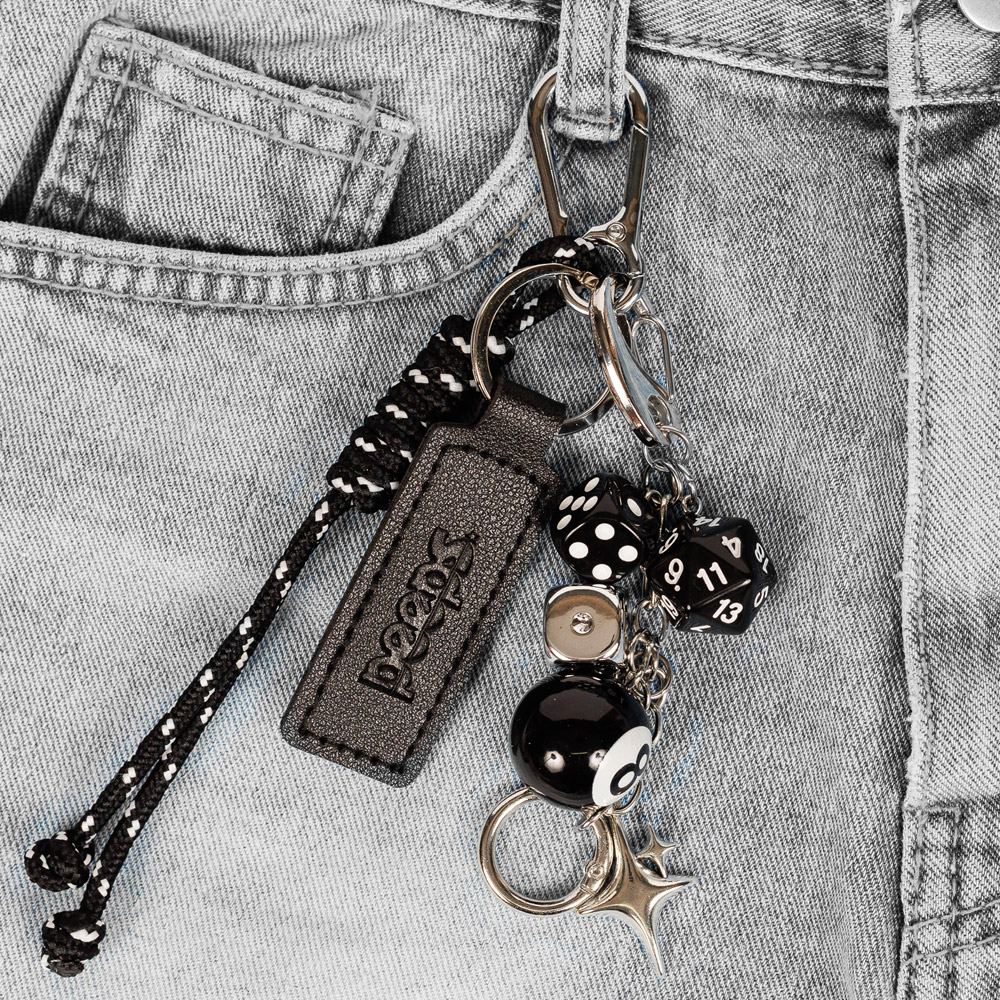 PEEPS 8-Ball Lucky Keyring(A/B) 가방 바지키링