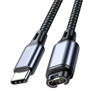 바라보고 스마트워치 충전 케이블 1.2m 가민 C타입, 그레이 개봉기 | 실사용 후기 - 상품 이미지 2
