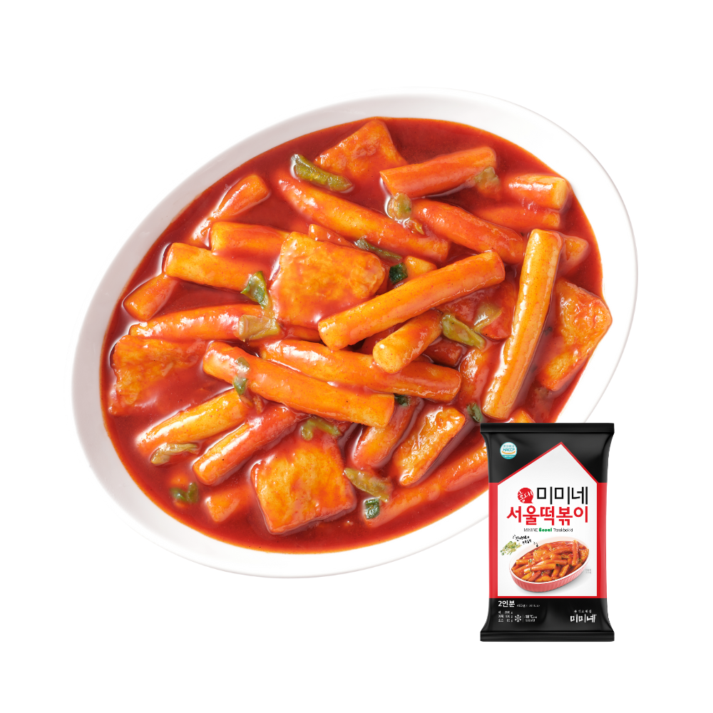 [신제품] 미미네 서울떡볶이 기본맛, 465g, 1개 - 상품 이미지
