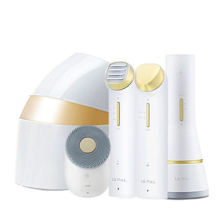 LG전자 LG전자 프라엘 초음파 진동클렌저 5종, PRALU5S2, 초음파클렌저: BCK1, LED마스크: BWJ2, 리프트업케어: BLJ2, 이온부스터: BBJ2, 듀얼모션클렌저:BCJ2