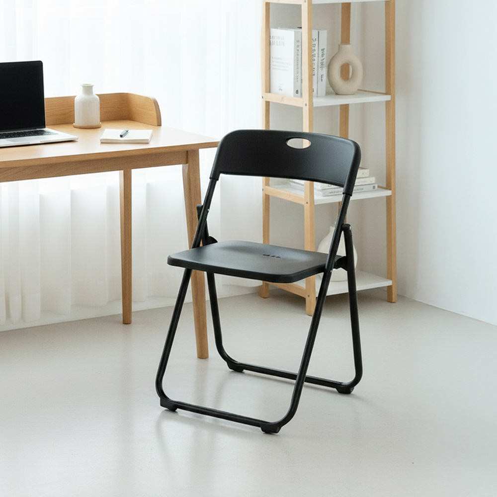 1+1 제로 다용도 접이식의자 사출 간이 의자 폴딩체어