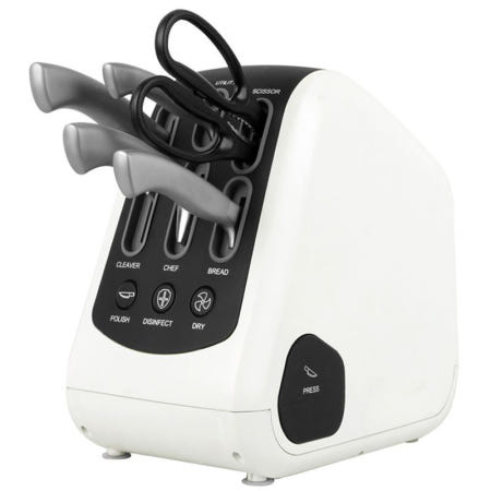 홈니즈 보랄 더 셰프 칼소독기 HNZ-KS550Y + 칼 4종 + 가위 세트