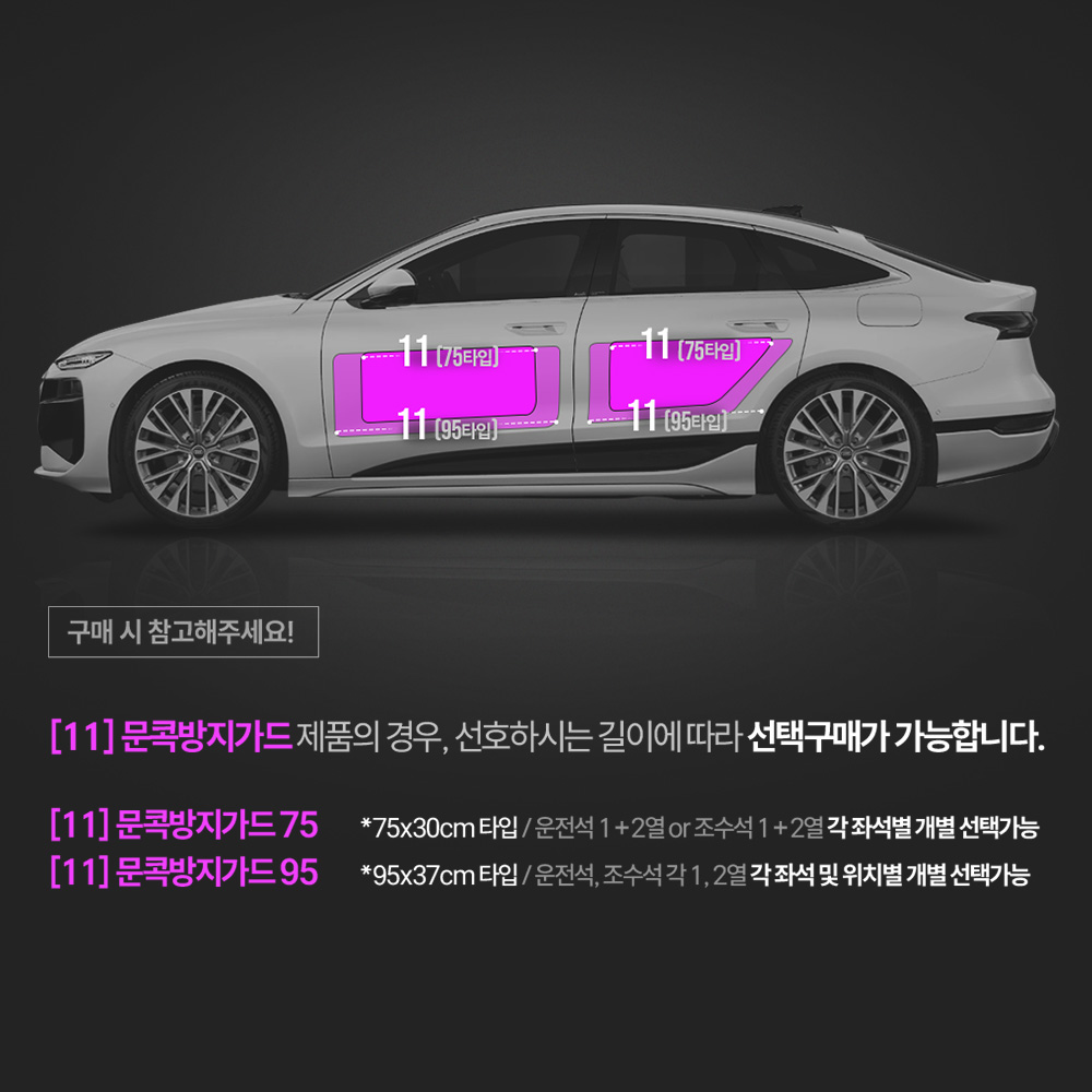 저스트쉴드 아우디 A6 이트론 PPF필름 헤드라이트 데일라이트 전방센서 부분구매 - 상세 이미지 4