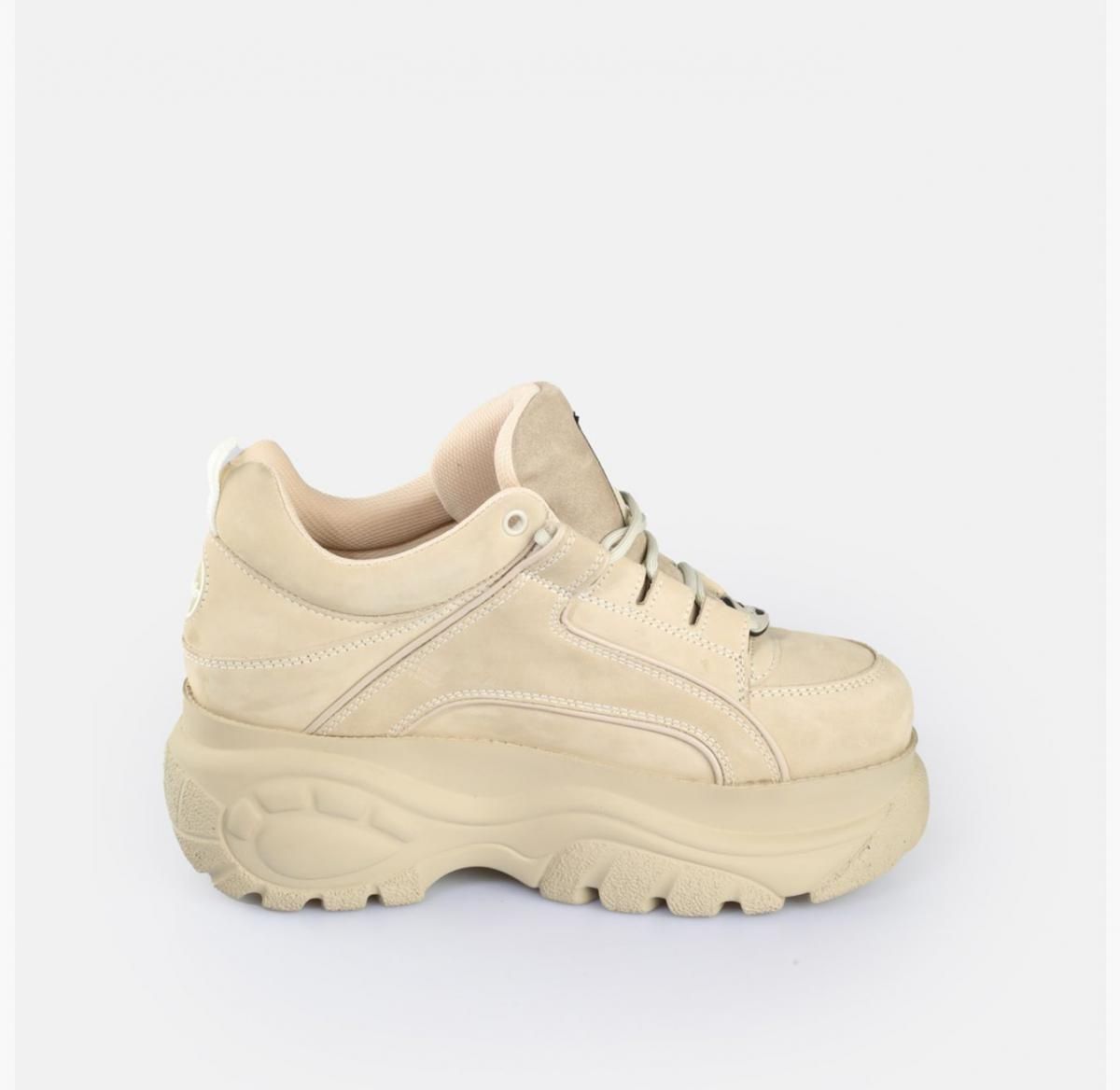 버팔로 레트로 플랫폼 크림 레더 스니커즈 01844311 BRAUN/BEIGE - 상세 이미지 5