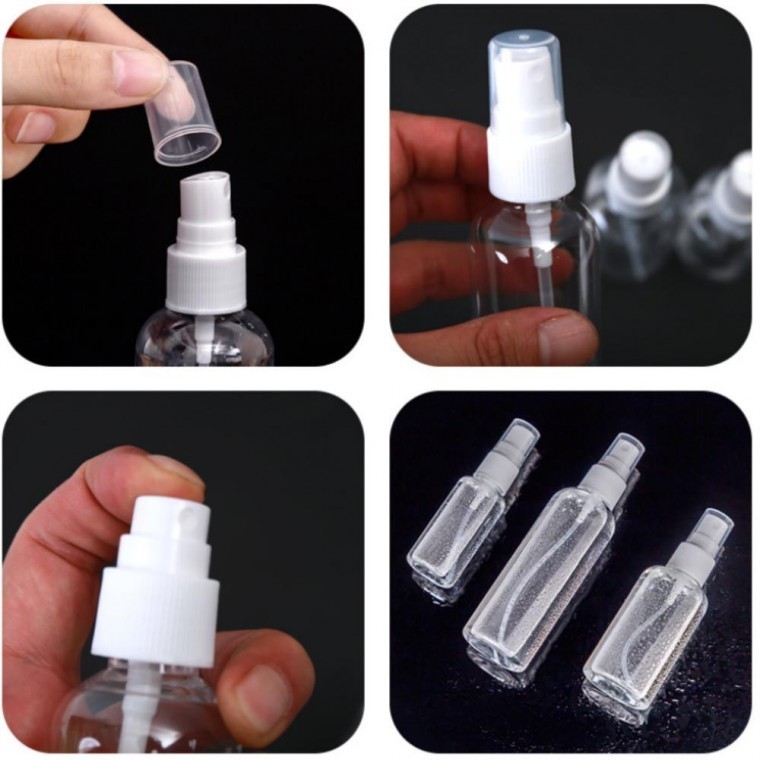 미니 투명 스프레이 공병 75ml 공용기 공용기 펌프공병 화장품공병 - 상품 이미지