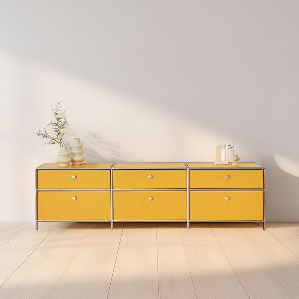 세라썸 미드센츄리 모듈거실장 tv다이서랍장 장식장 낮은 티비선반