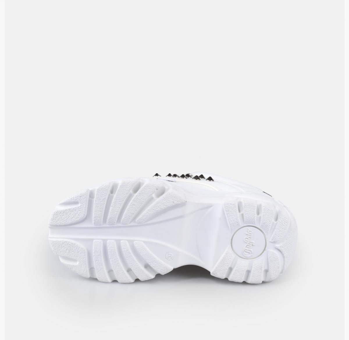 버팔로 베이직 청키 로우탑 스니커즈 스트라스 화이트 02474868 WEISS 이미지 6