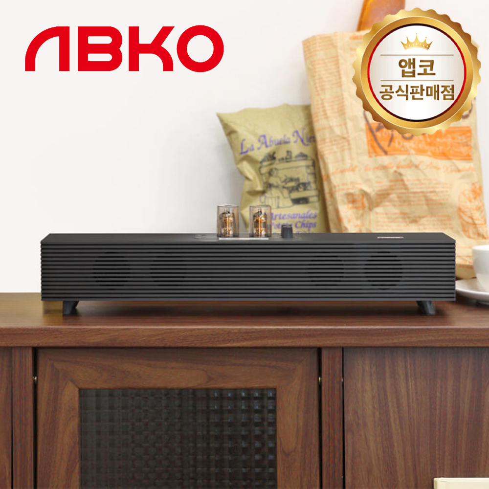 앱코 S1500V LED 진공관 스타일 사운드바 스피커 블랙 - 상품 이미지