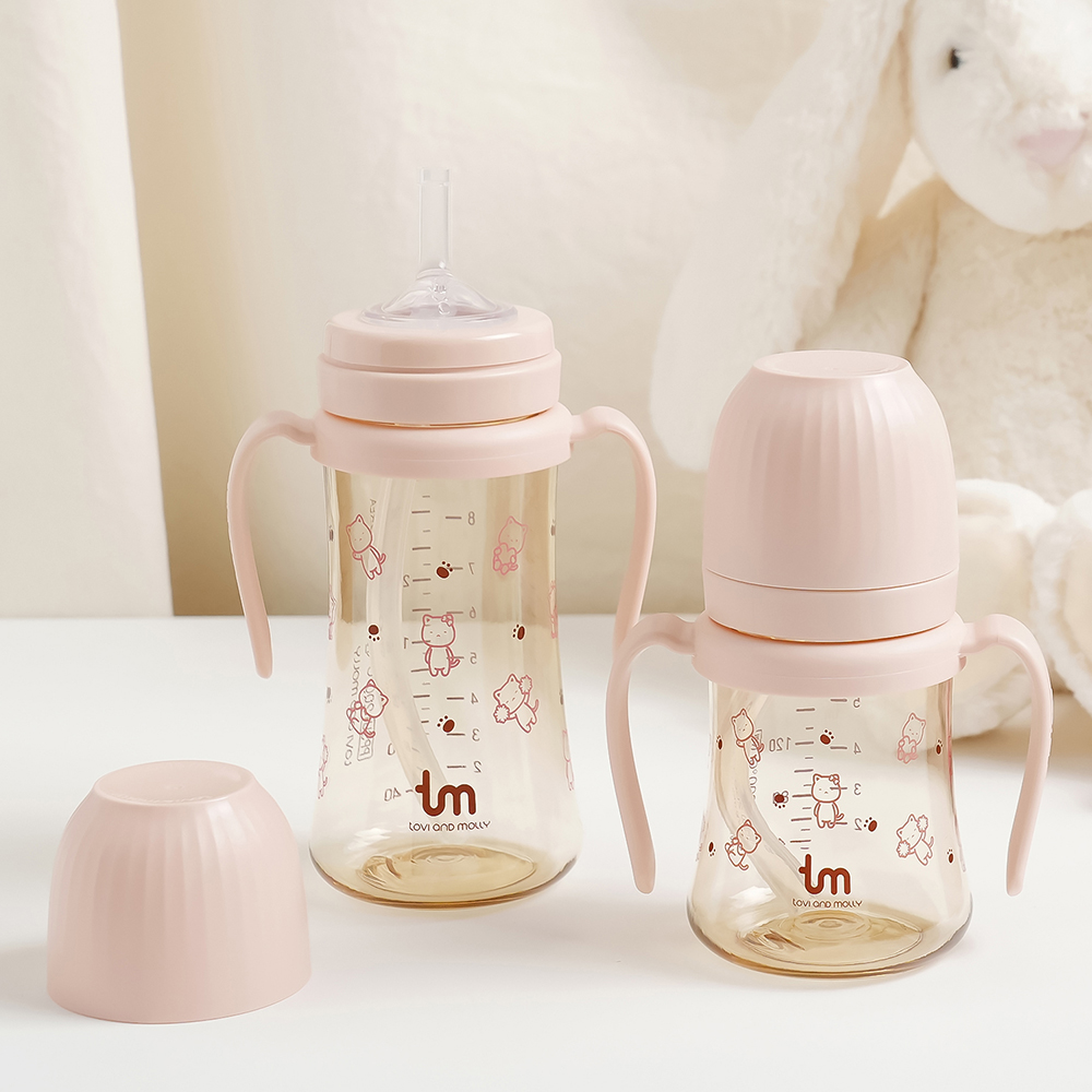 [토비앤몰리] 몰리 새지 않는 아기 유아 이유식 자기주도 빨대컵 180ml 280ml