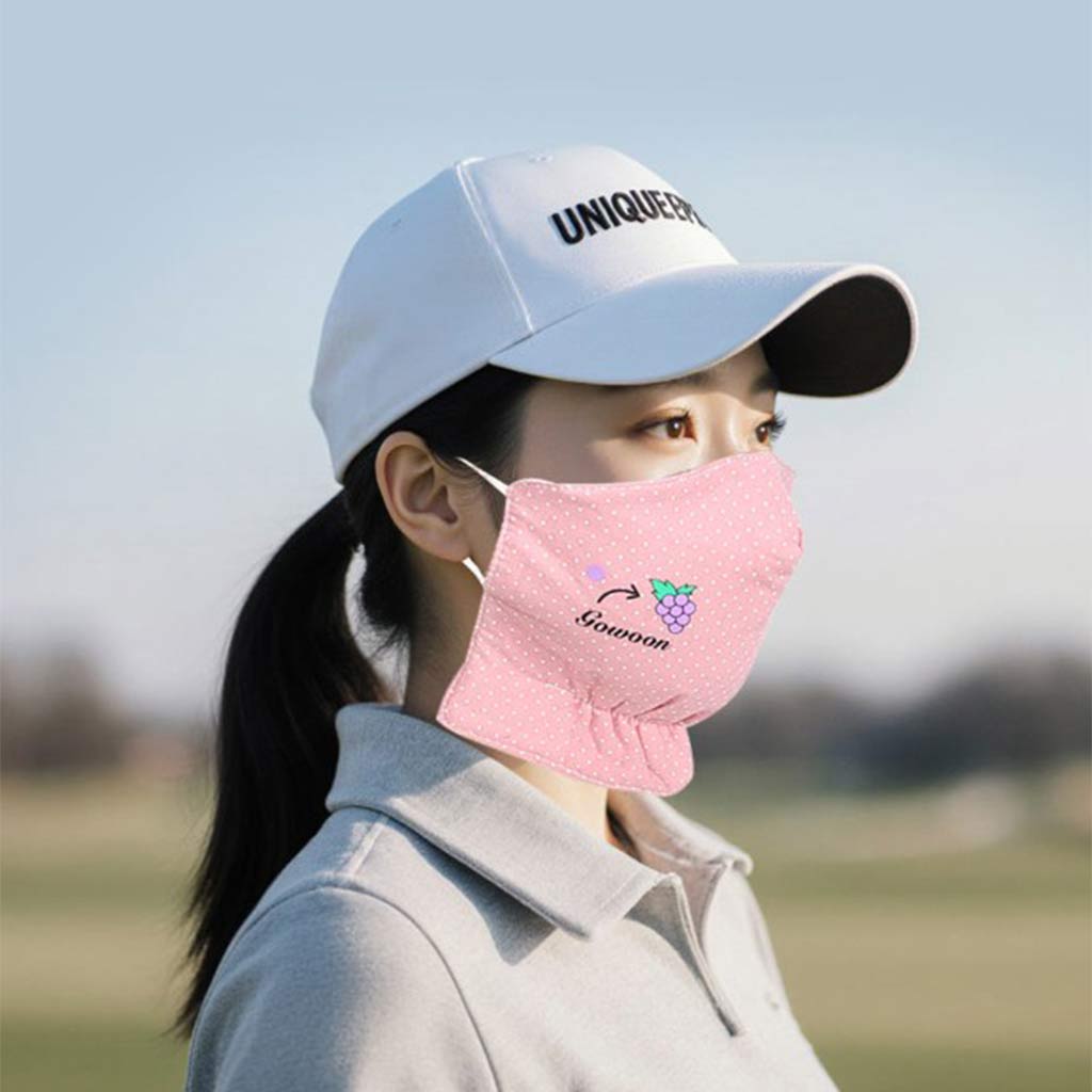 고운골프 UV차단 골프 아사면 멀티마스크 스포츠마스크 - 상품 이미지