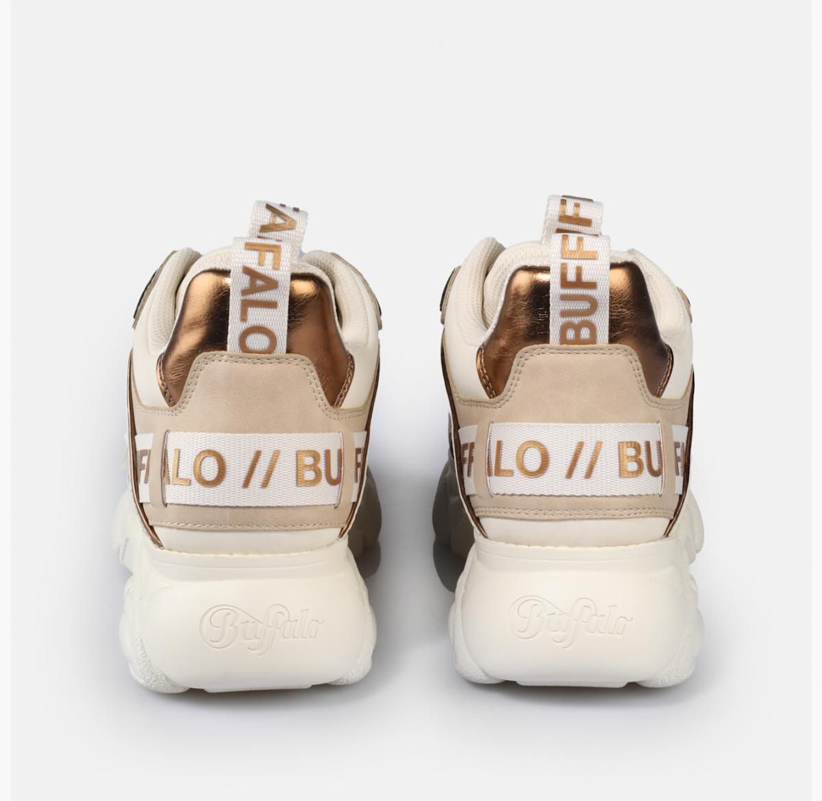 버팔로 플랫폼 청키 스니커즈 누벅 나파 베이지 골드 02474945 BEIGE - 상세 이미지 5