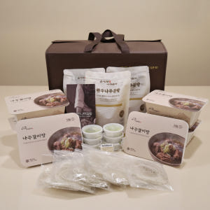 [고급 선물세트] 남대문 맛집 금성관 한우나주곰탕&갈비탕 부모님 선물 출... 맛있게 먹은 솔직 후기 - 상품 이미지 1
