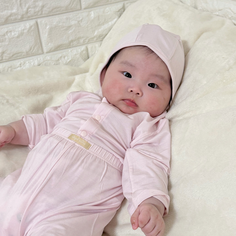 엔젤앤비 슈크림 내복 아기 내복 유아 겨울 실내복 (상하의 세트, 바디수트) 3M~36M - 상세 이미지 3