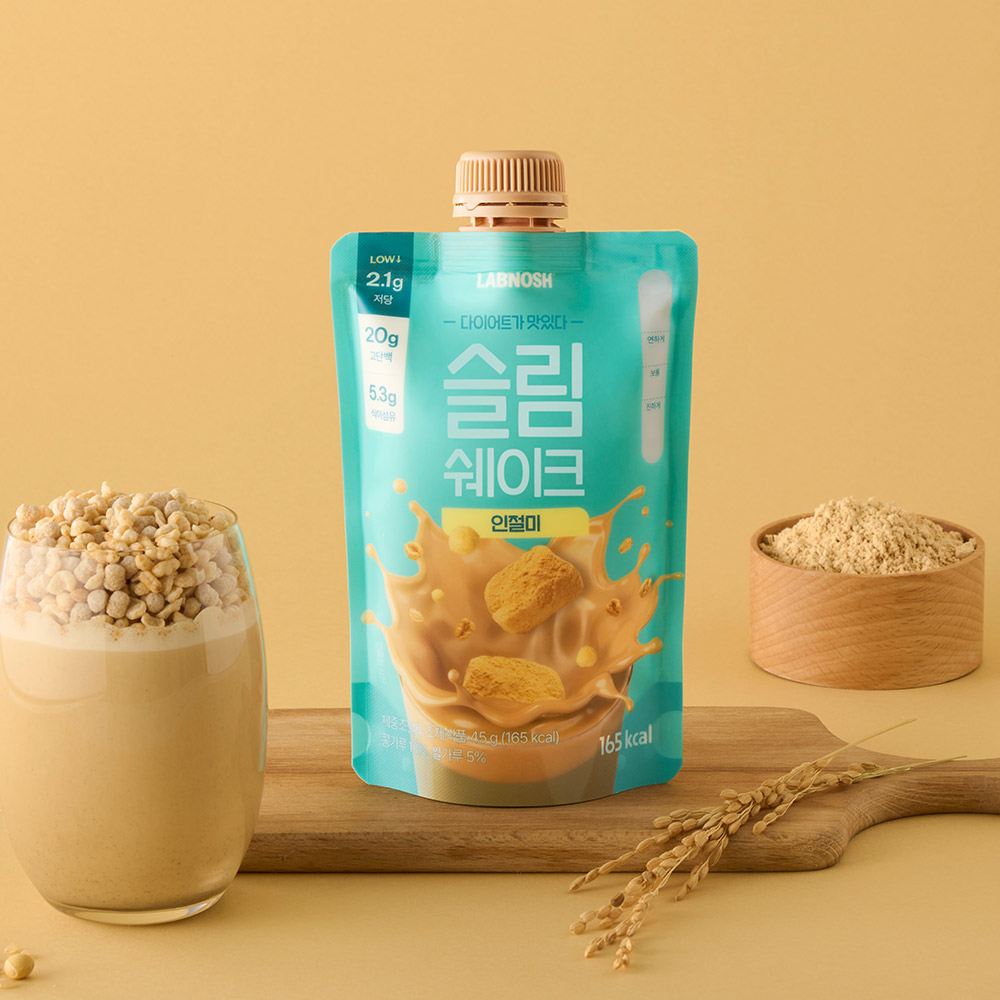 랩노쉬 슬림쉐이크 45g 인절미, 7포, 1개 - 상품 이미지