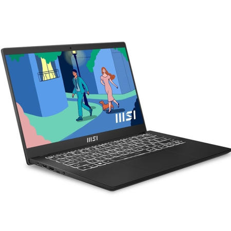 MSI 2023 모던 14 라이젠5, 매트블랙, 512GB, 8GB, Free DOS, MODERN 14 C7M-237XKR