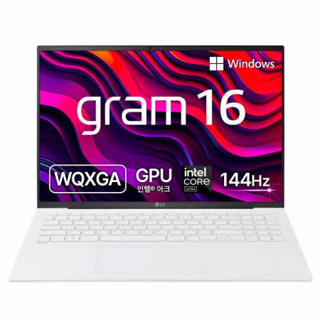 LG전자 2024 그램 16 코어Ultra5 인텔 14세대, 스노우화이트, 256GB, 16GB, WIN11 Home, 16Z90S-GA5CK