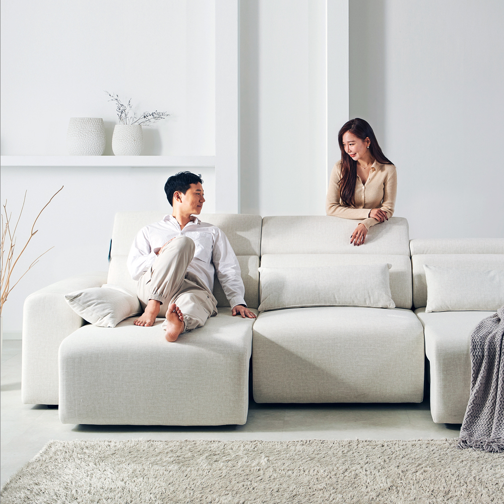 투코 하이버2 슬라이딩쇼파 무빙 모션 리클라이너 소파 4인용 슬라이드 전동