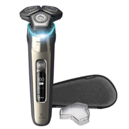 필립스 SkinIQ 9000 시리즈 전기면도기, S9983/31, 애쉬 골드
