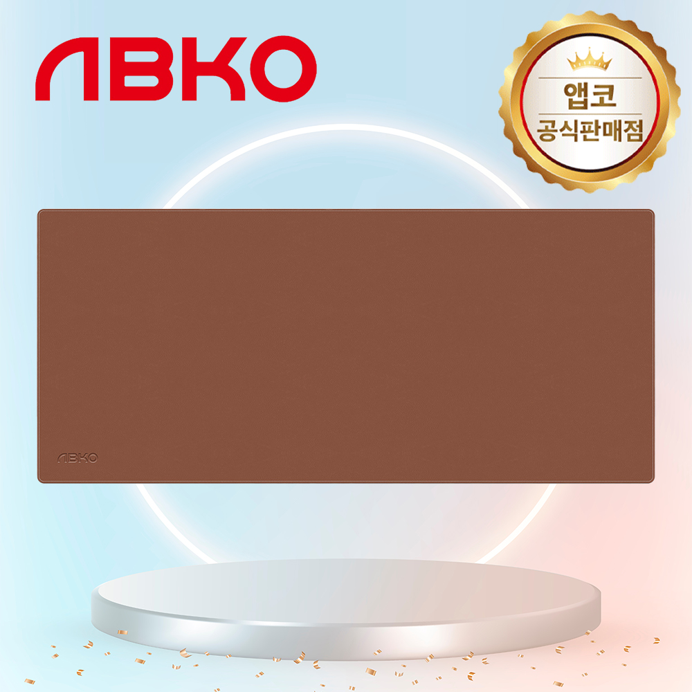 앱코 Pastel Desk Long Pad 브라운, 장패드 - 상품 이미지