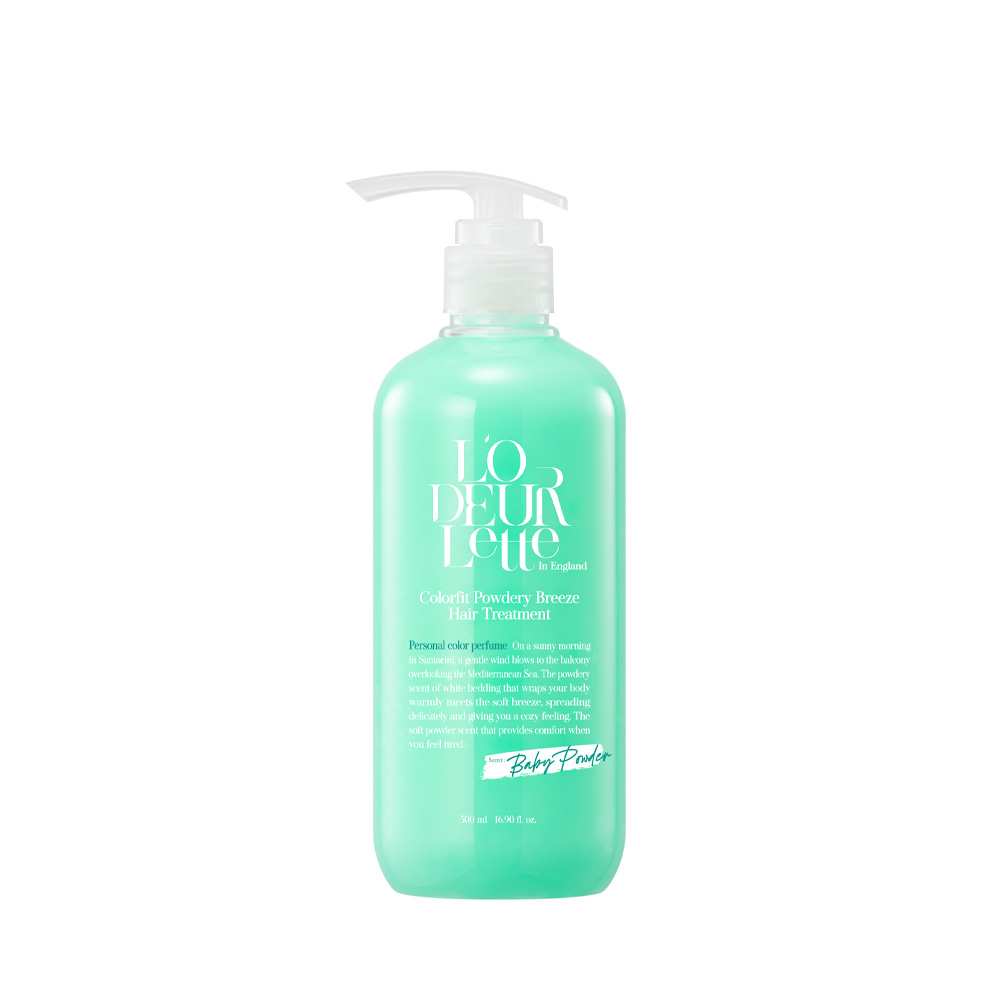 로더렛 컬러핏 퍼퓸 바디로션 파우더리 브리즈, 500ml, 1개 - 상품 이미지